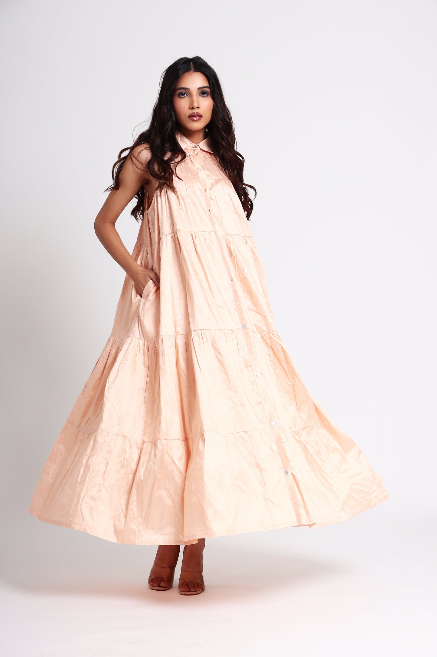 Dusty Rose Riviera Dress