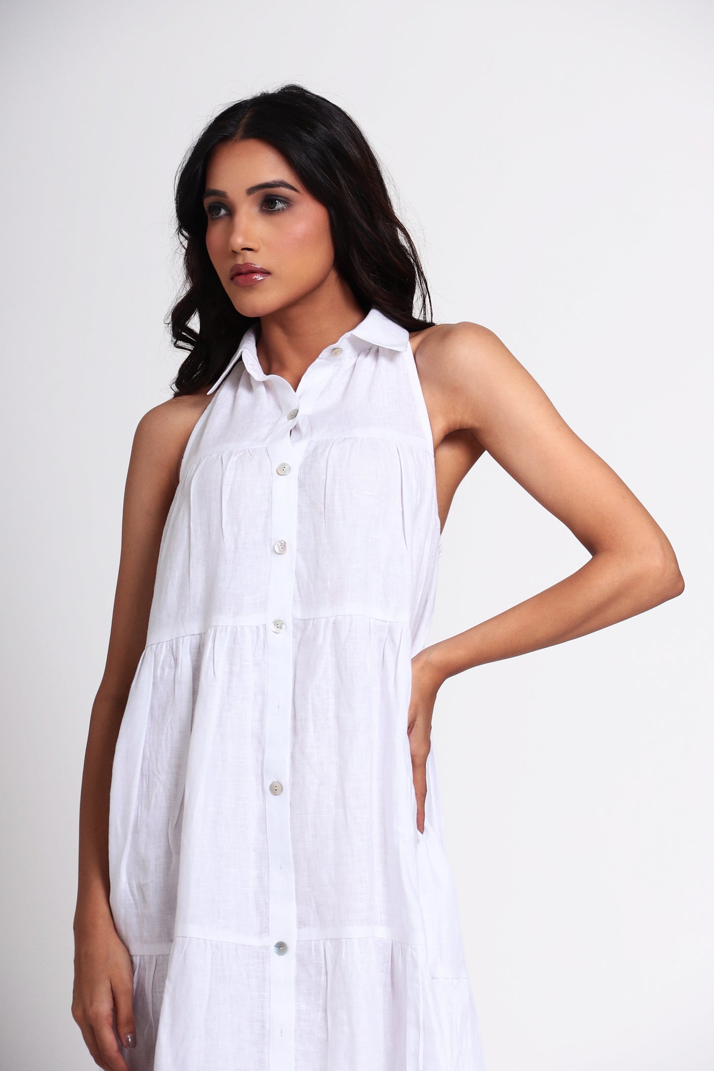 Riviera Linen Dress