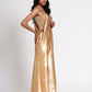 Metallic Gold Pant Suit