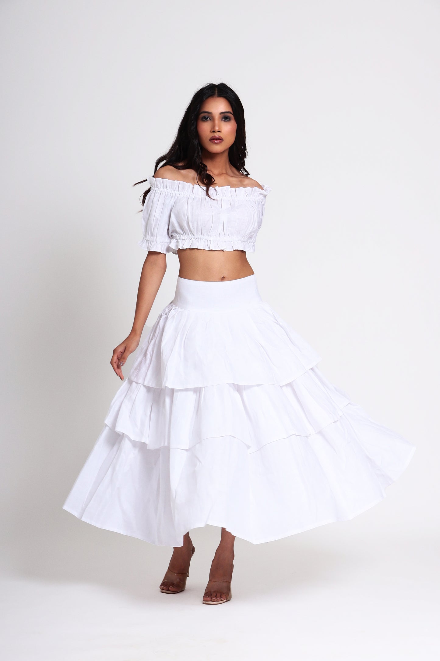 Bohemian Ruffle Skirt