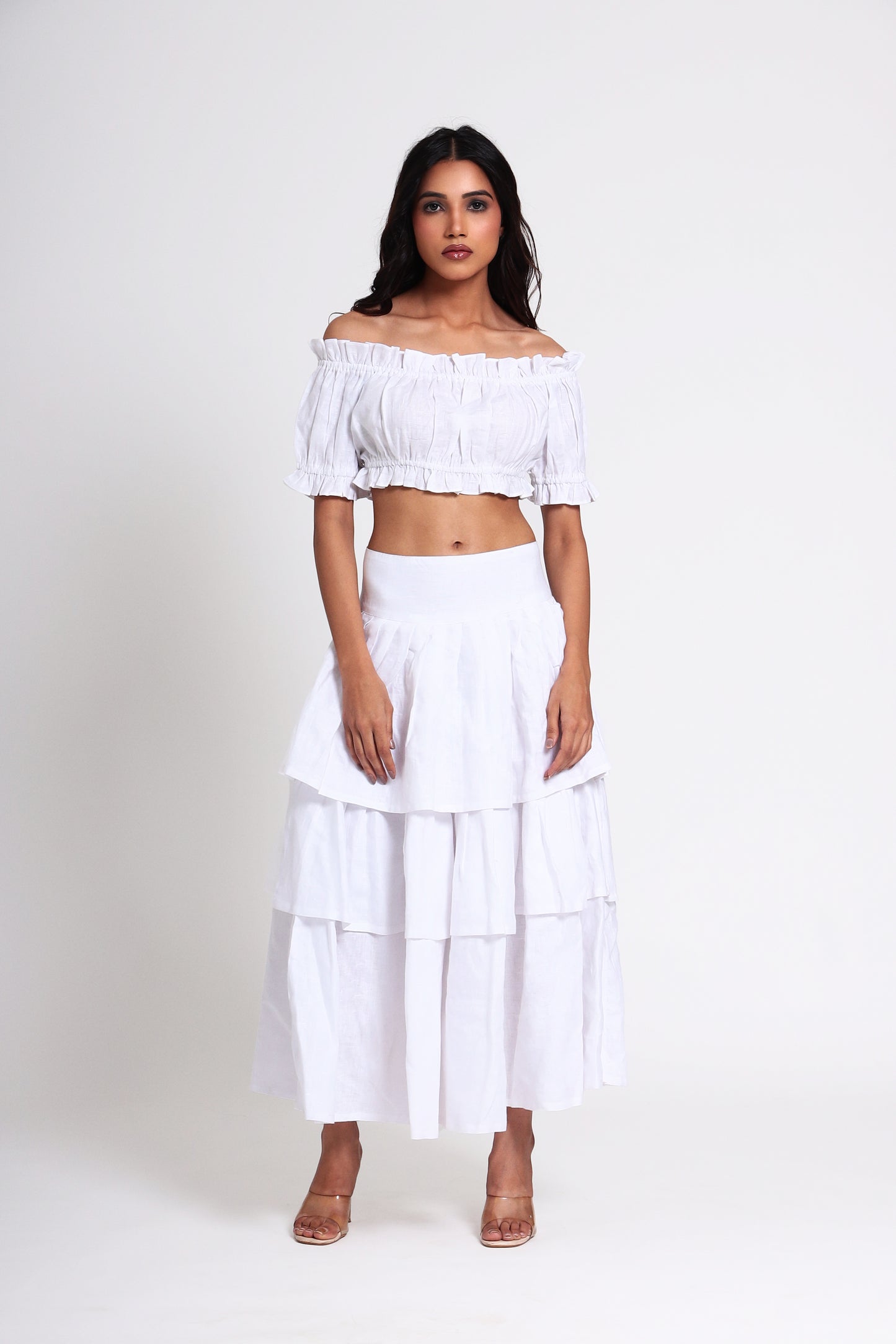 Bohemian Ruffle Skirt