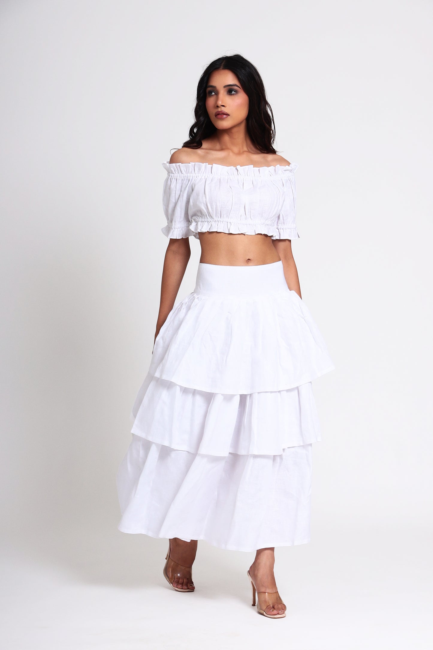 Bohemian Ruffle Skirt