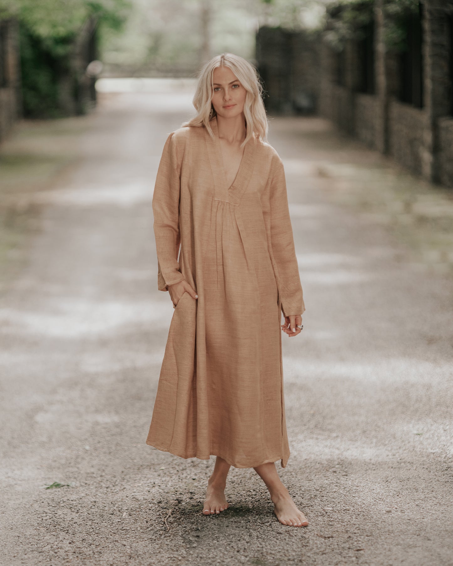 Jaipur Nap Dress | Tan