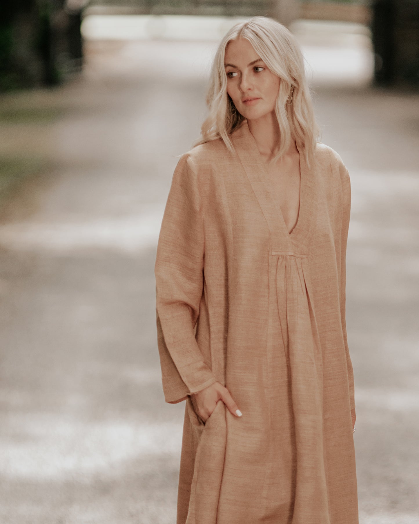 Jaipur Nap Dress | Tan