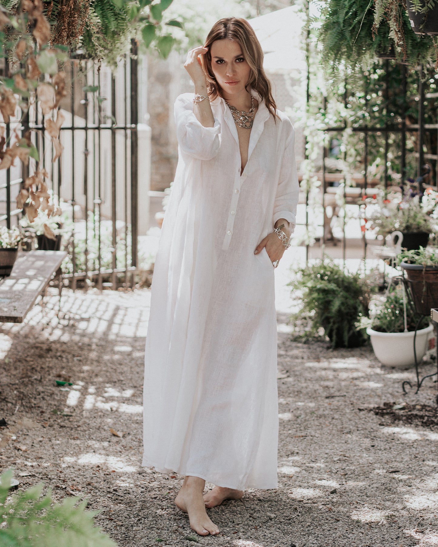 The Weekender Dress | White