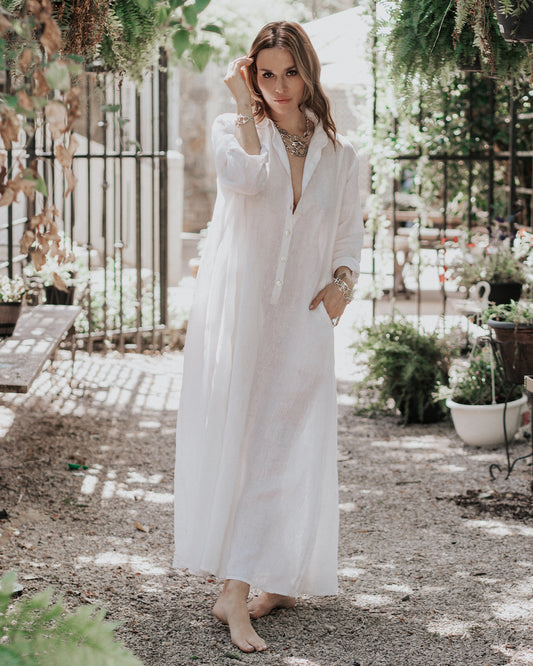 The Weekender Dress | White